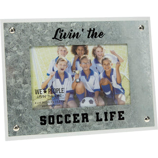 Pavilion Gift Company Picture Frame, 8.4x6.4 inches, Silver