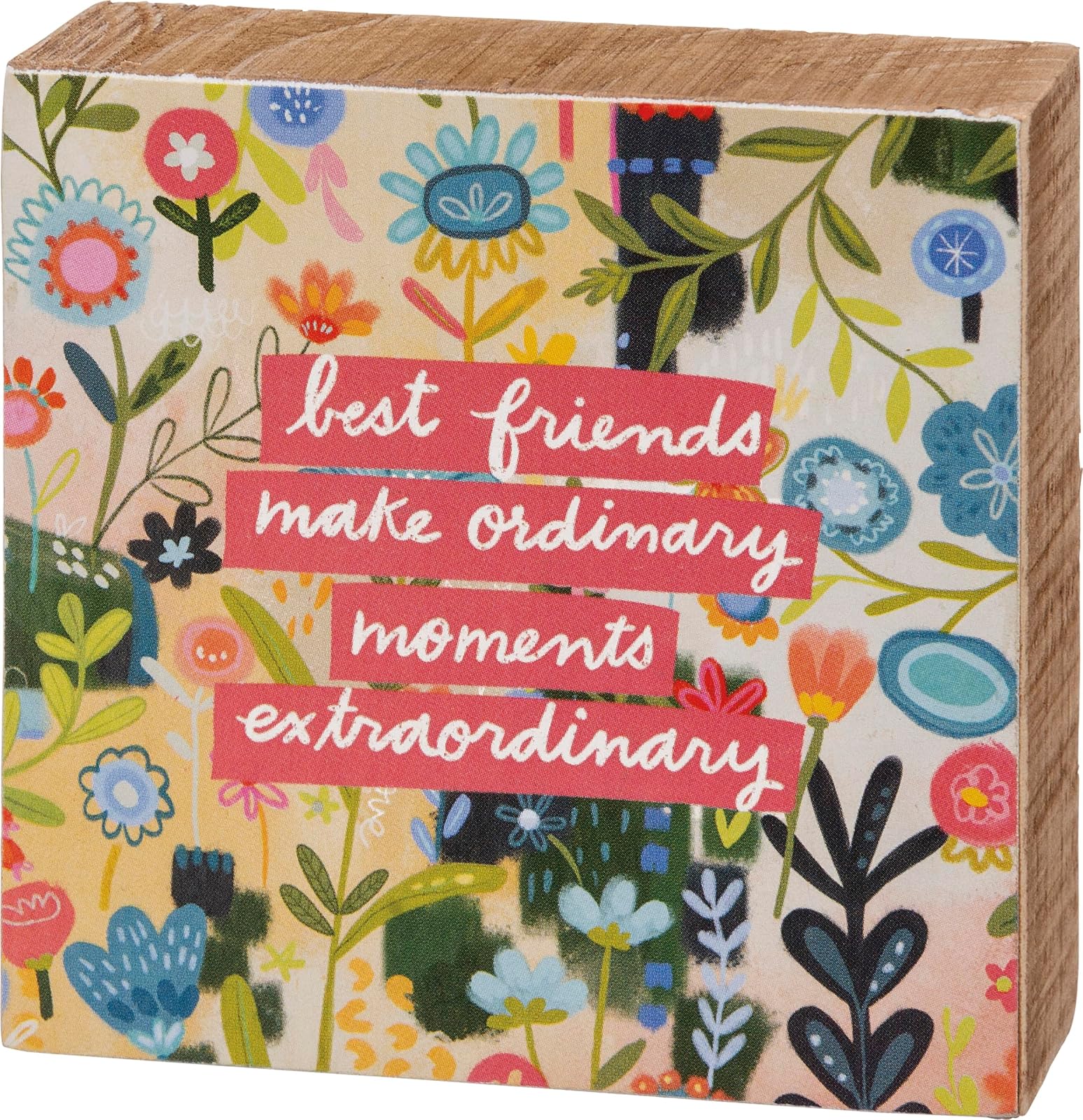 Primitives by Kathy Home D‚àö¬©cor Sign, Multicolor