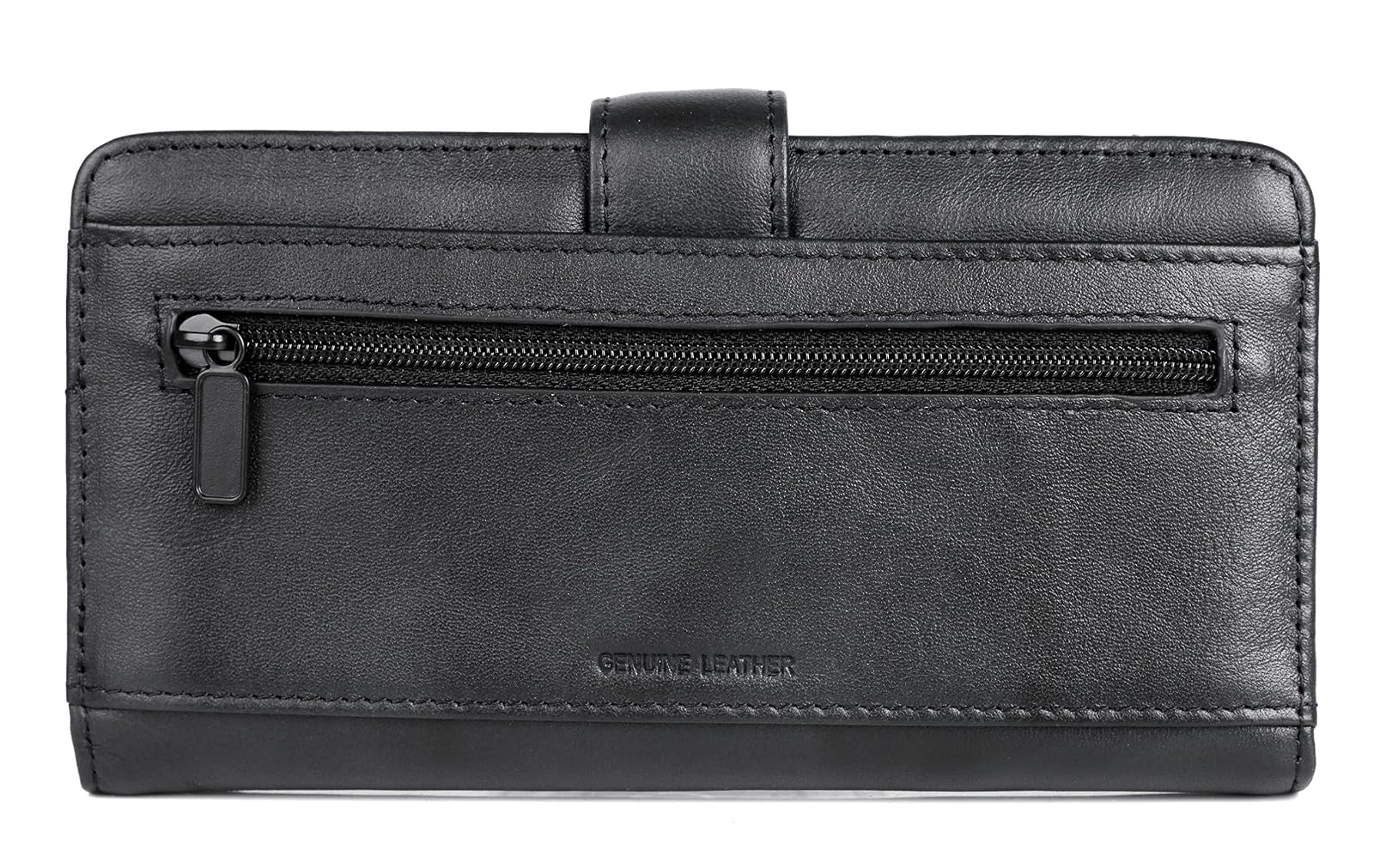 JYS Enterprise Julia Buxton Heiress Pik-Me-Up¬Æ Checkbook Keeper Black