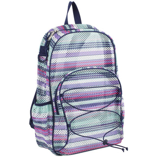 Eastsport Backpack, One Size, Blue Candy Stripe