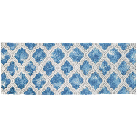Simple Spaces Marrakesh Tile Indoor Rug (21" x 54")
