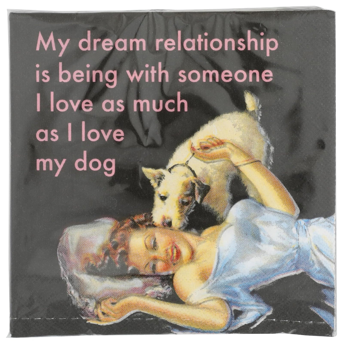 Design Design 624-10346 Dream Relationship Beverage Napkin