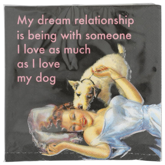 Design Design 624-10346 Dream Relationship Beverage Napkin