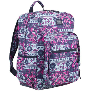 Eastsport Backpack, One Size, Navy/Tribal Print