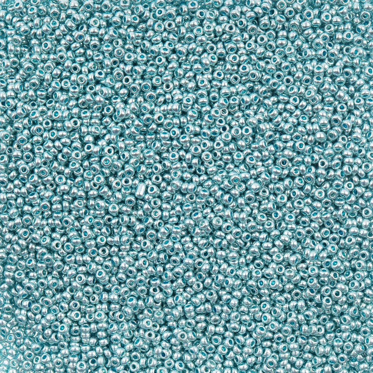 John Bead Craft Bead, Small, Metallic Light Teal