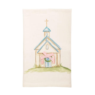 Mud Pie Towel, 26" x 16 1/2", Church