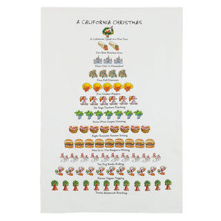 Mistletoe & Co. Towel, 18" x 26", California