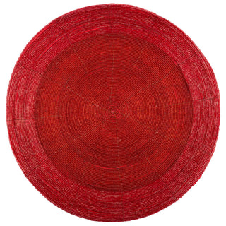 Karma Placemat, 14 inches, Red
