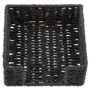 Karma Napkin Holder, One Size, Black