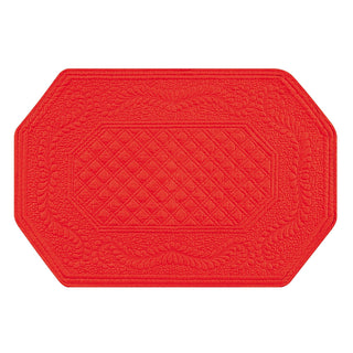 C&F Home Placemat, 13" x 19", Red