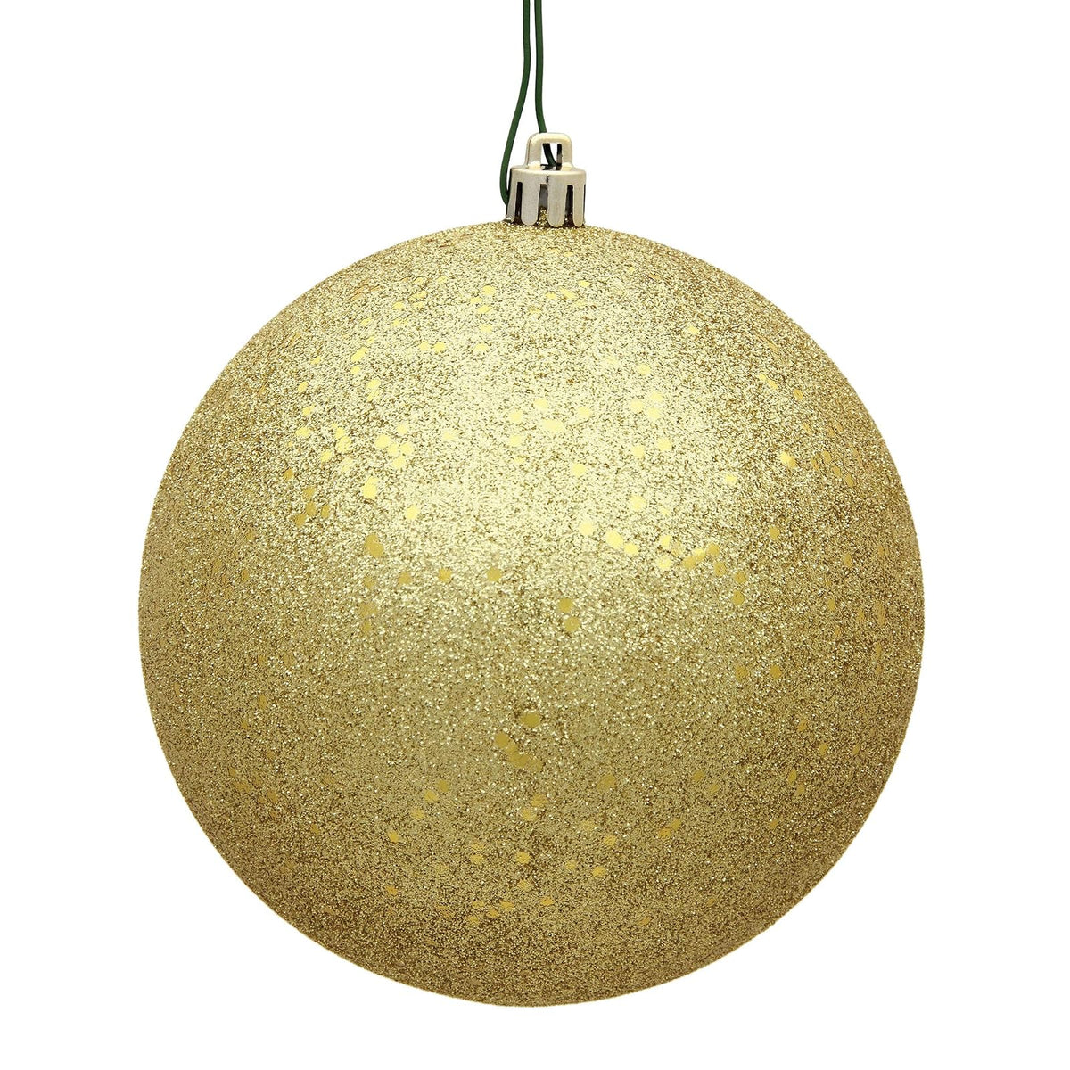 Vickerman Hanging Ornament, 6", Gold