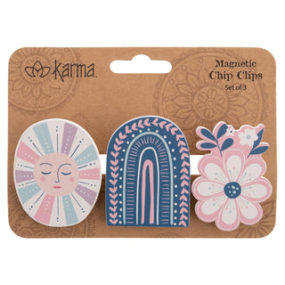 Karma Paper Clip Clamp, One Size, Rainbow