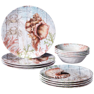 Certified International Dishware Place Setting, Multicolor