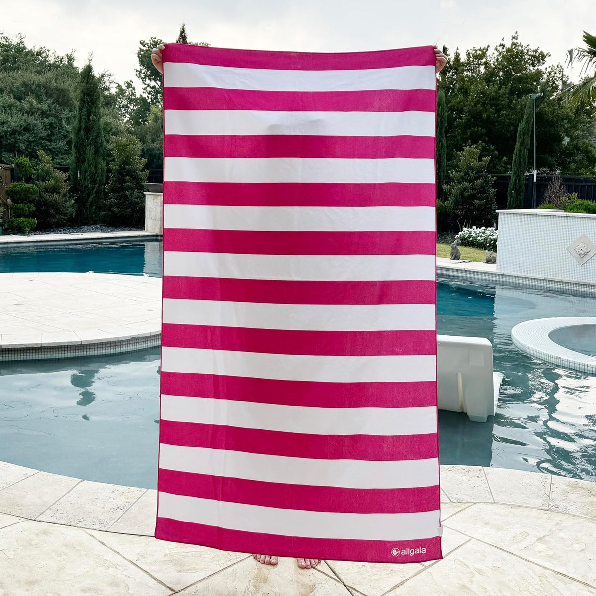 allgala Towel, X-Large, Fuchsia