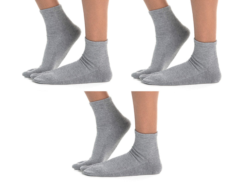 3 Pairs Thicker V-Toe Big Toe Flip-Flop Tabi Comfortable Warmer Socks For All Shoes, Flip Flops Sandals Boots