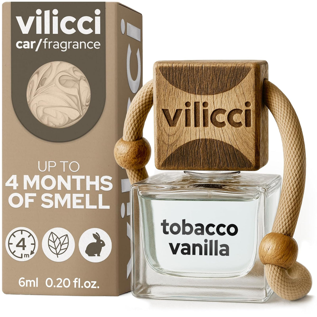 Vilicci Area Deodorizer, 0.2 Fl Oz (Pack of 1), Tobacco Vanilla