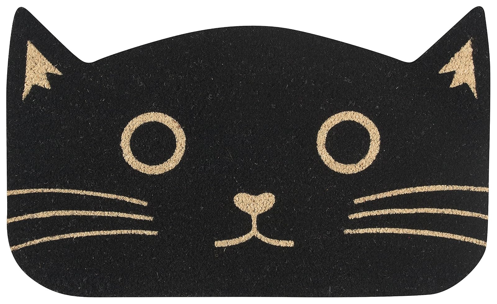 Now Designs 3075181 Doormat, Black Cat, 1 EA