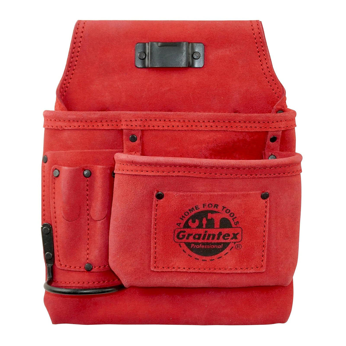 Graintex Utility Holster Pouch, Right Handed, Red