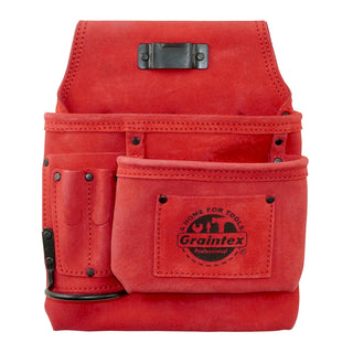 Graintex Utility Holster Pouch, Right Handed, Red