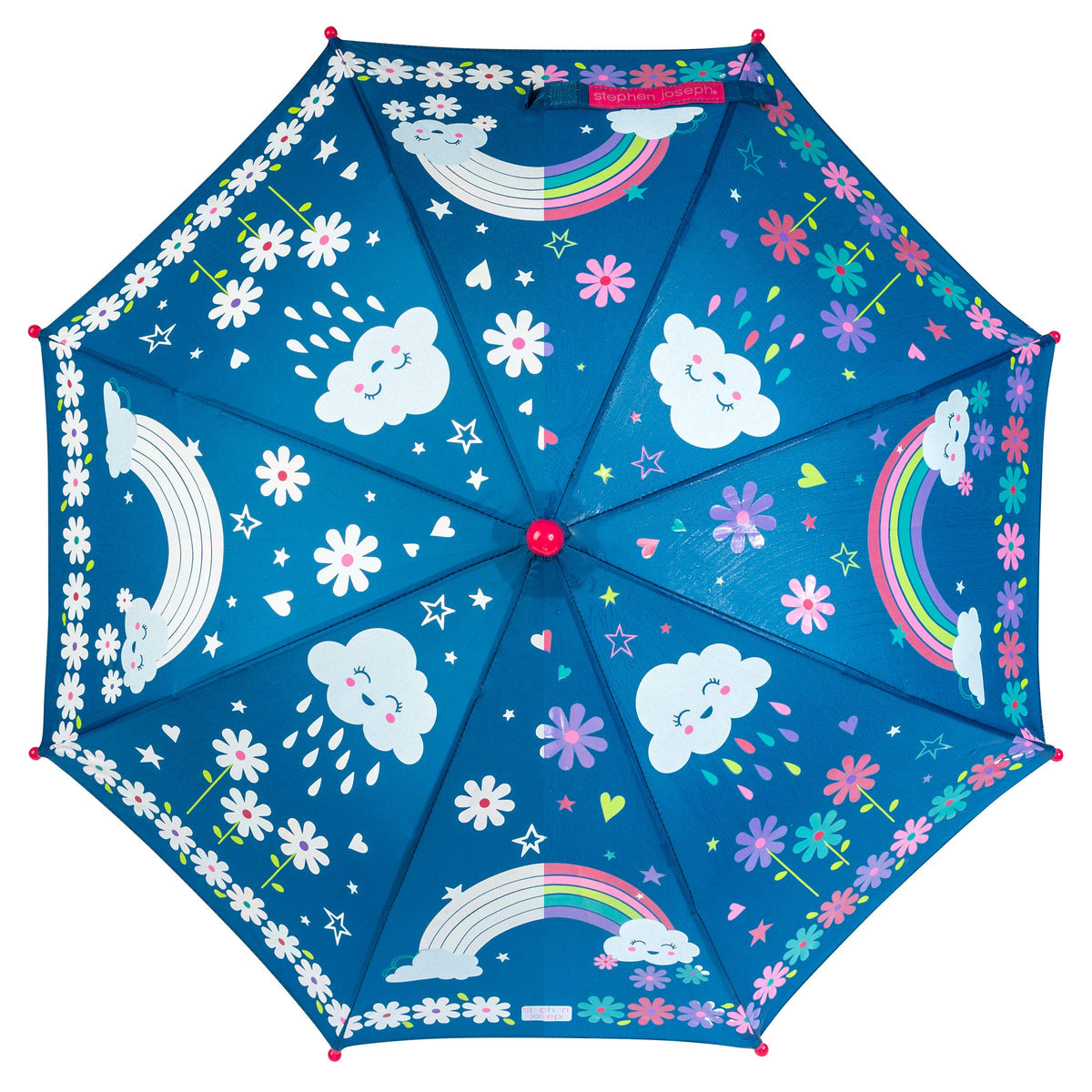 Stephen Joseph Umbrella, 23"X28*, RAINBOW