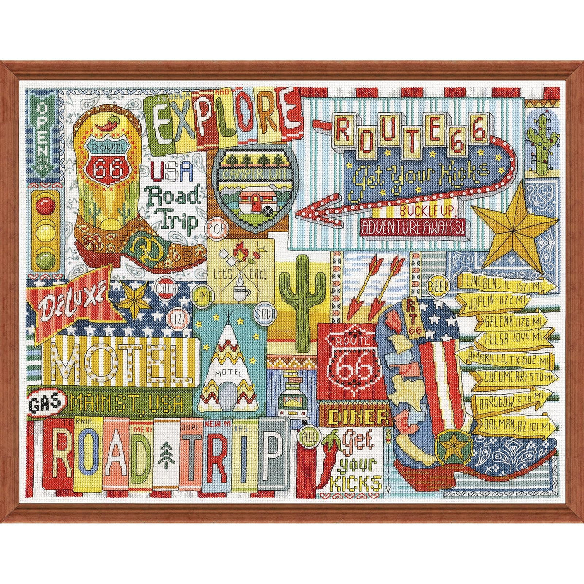 Design Works Crafts Art Craft Kit, 12" x 16", Multi