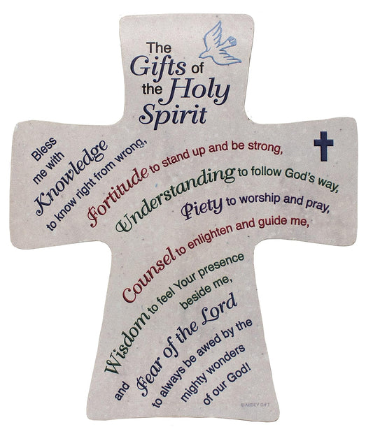 Cathedral Art Abbey Gift Gifts of The Holy Spirit Plaque