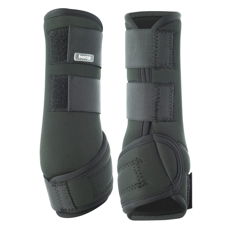 Horze Brushing Boots - Black - S