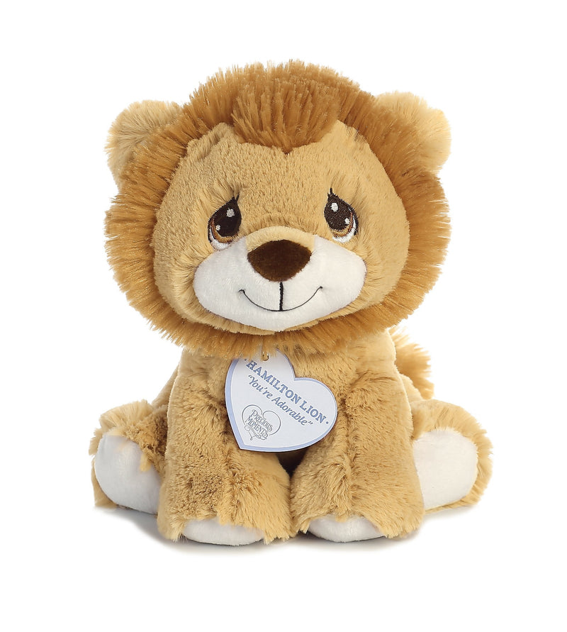 Hamilton Lion 8 inch - Baby Stuffed Animal by Precious Moments (15710)