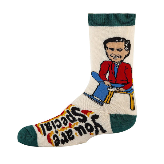 Oooh Yeah Socks Kid's Novelty Crew Socks, Oooh Yeah Funny Crazy Silly Cool Casual Dress Socks for Boy and Girl (You Are Special)