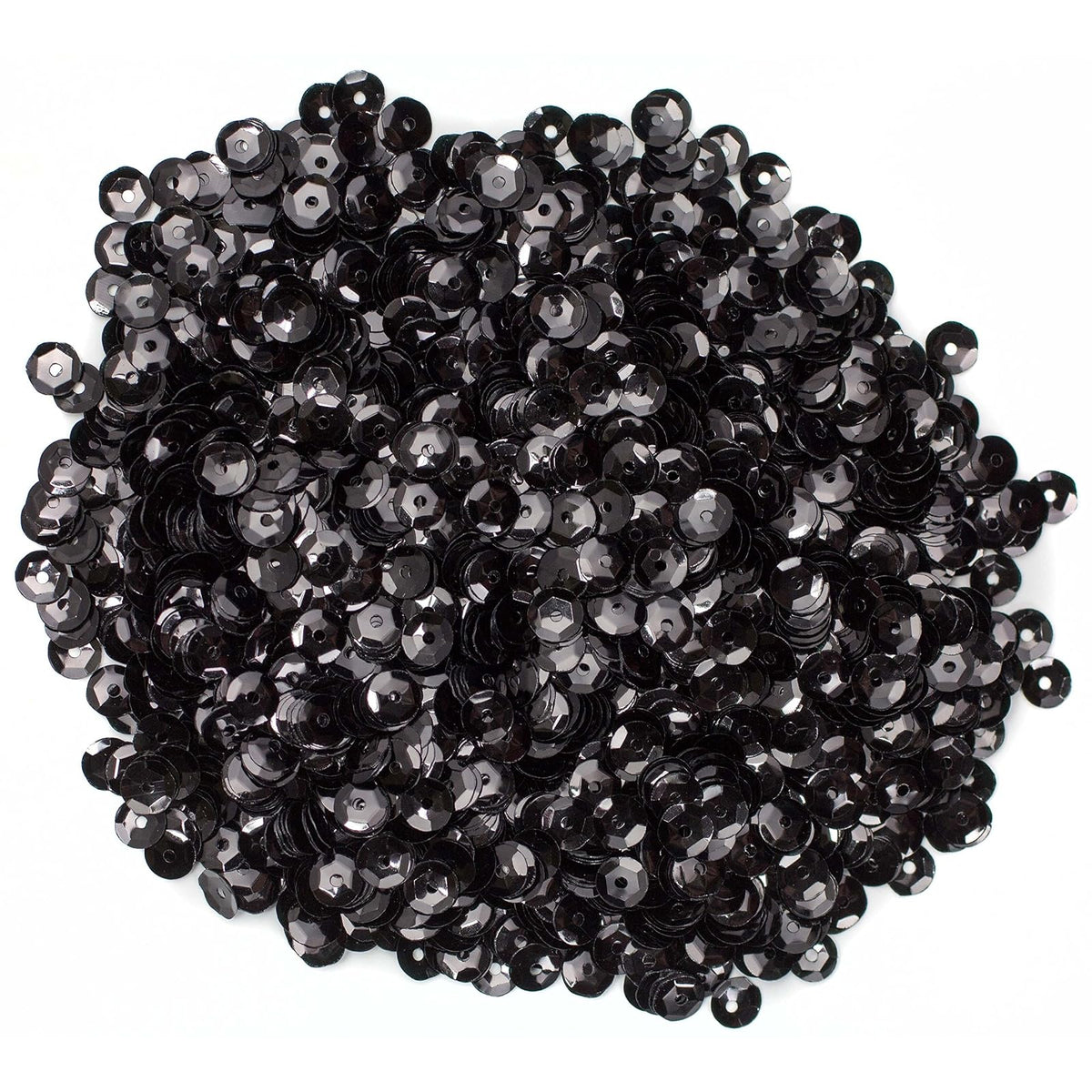 Cousin Craft Bead, 5mm, Black