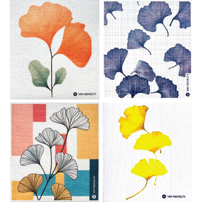 YAY NOVELTY Towel, Gingko Leaves