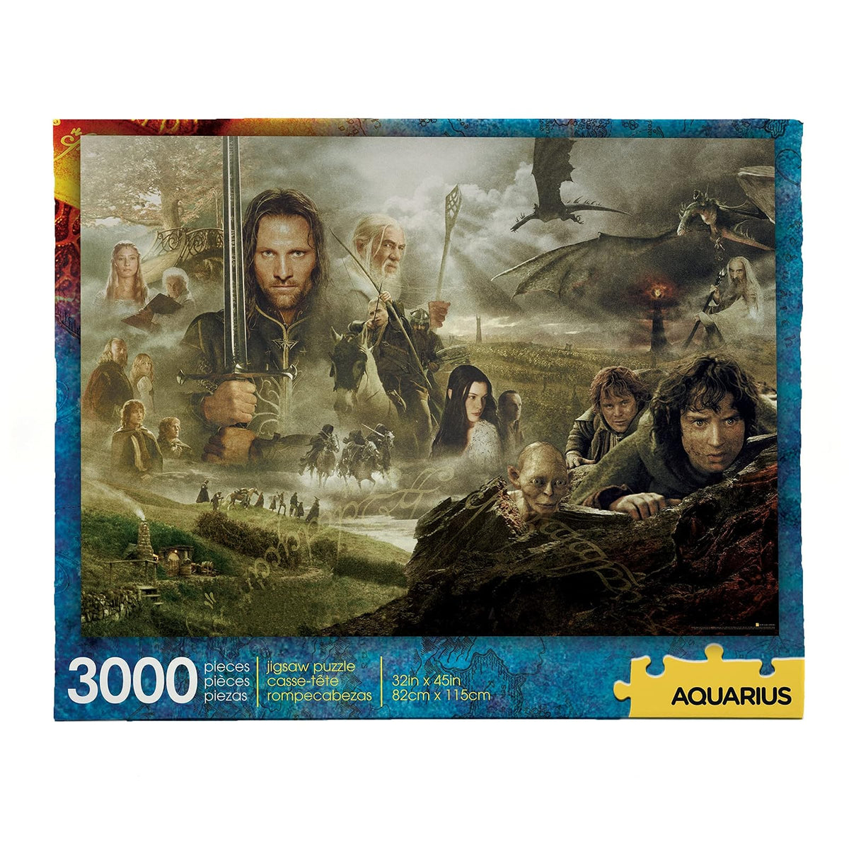 AQUARIUS Puzzles, One Size, Multicolor