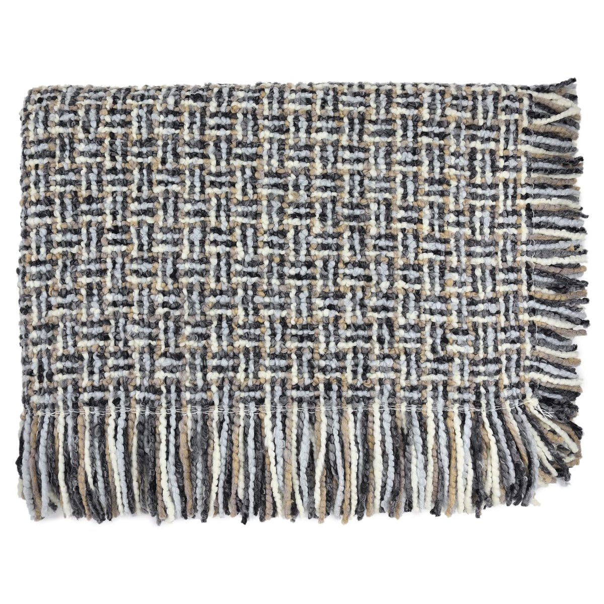 Bedford Cottage Blanket, 72 inch Length, Fossil