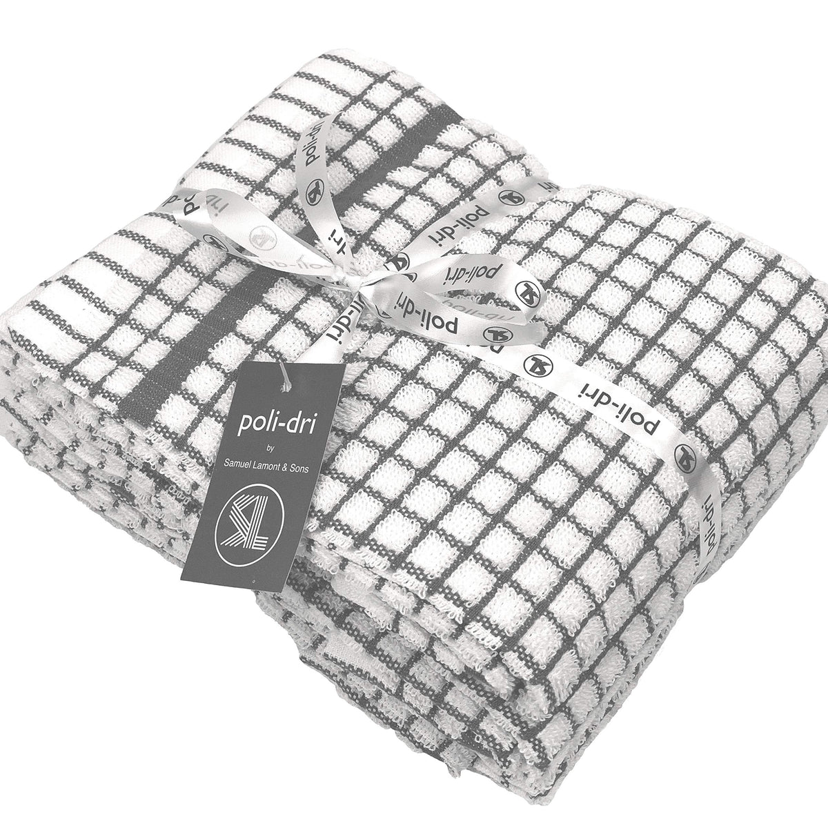 Samuel Lamont Towel, 19" x 27", Charcoal Grey