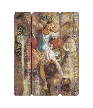 Roman - 15H ST. MICHAEL MDF PLAQUE