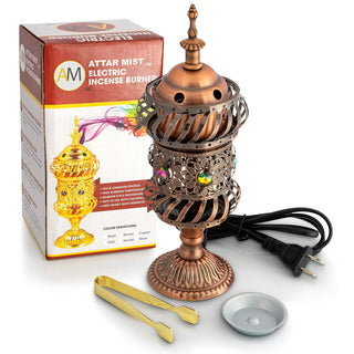 AM Incense Holder, Copper, Modern