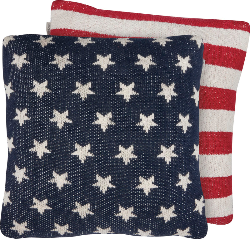 Primitives by Kathy Stars and Stripes Pillow