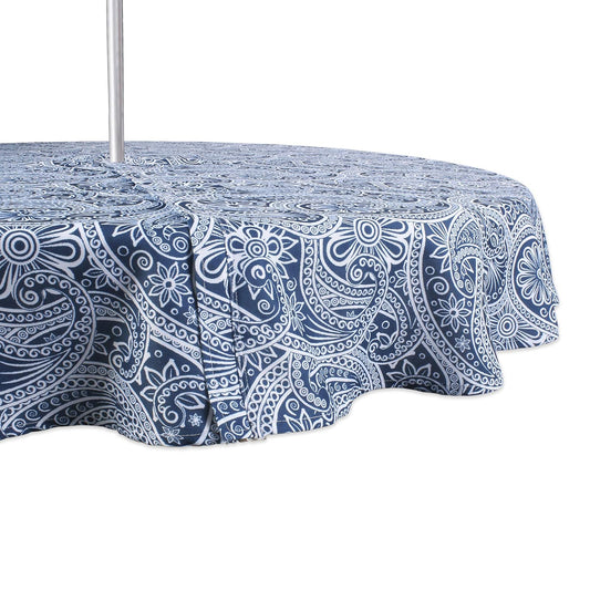 DII Tablecloth, 60" (Round), Blue