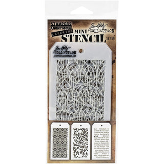 Stampers Anonymous Template Stencil, 3.5x7.5 inches, Set #49