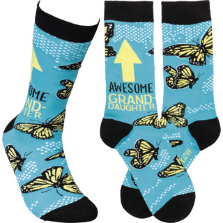 Primitives by Kathy Novelty Socks, Awesome Granddaughter Gift