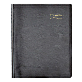Brownline Planner, 11" x 8.5", Black