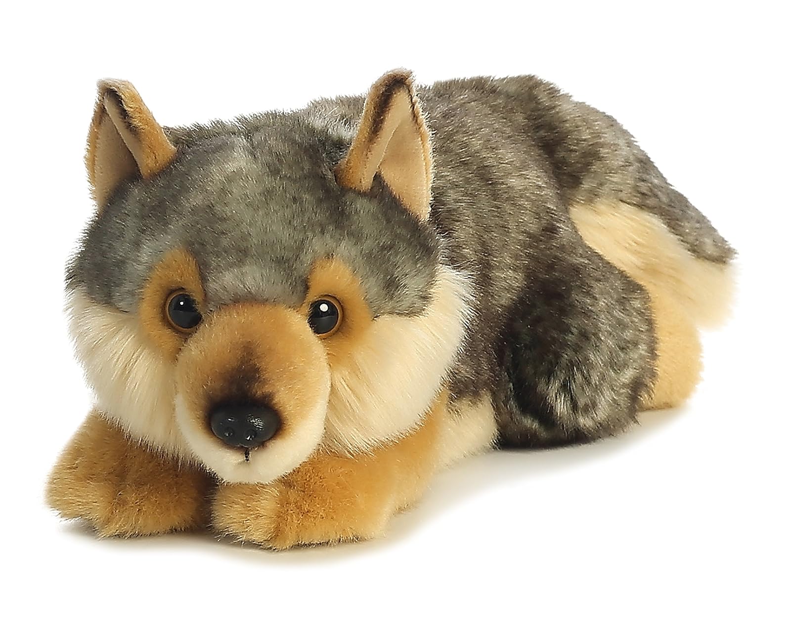 Aurora World Miyoni Lying Wolf Plush