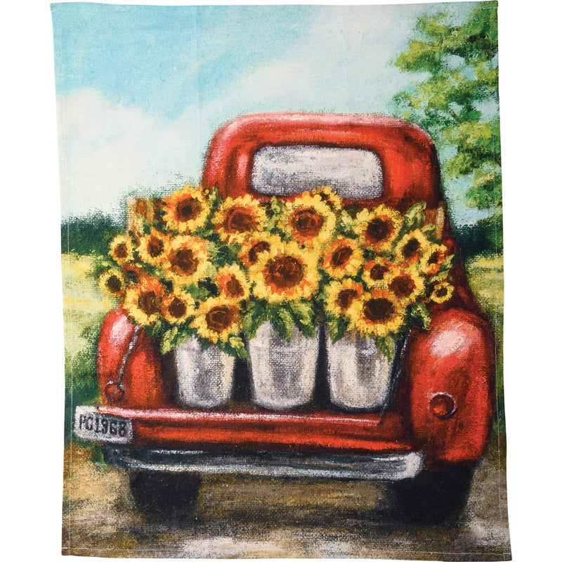 Primitives by Kathy 113659 Kitchen Towel Sunflowers, Cotton