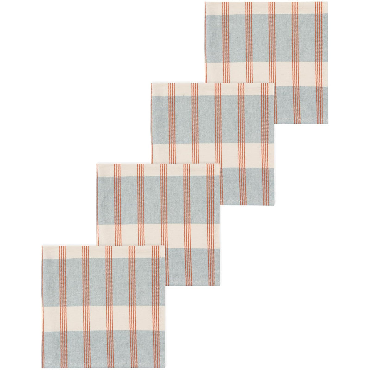 Now Designs Cloth Napkin, 18" x 18" (Set of 4), Rowan