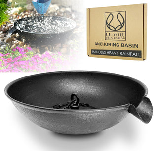 U-nitt Outdoor Living, 12", black rough