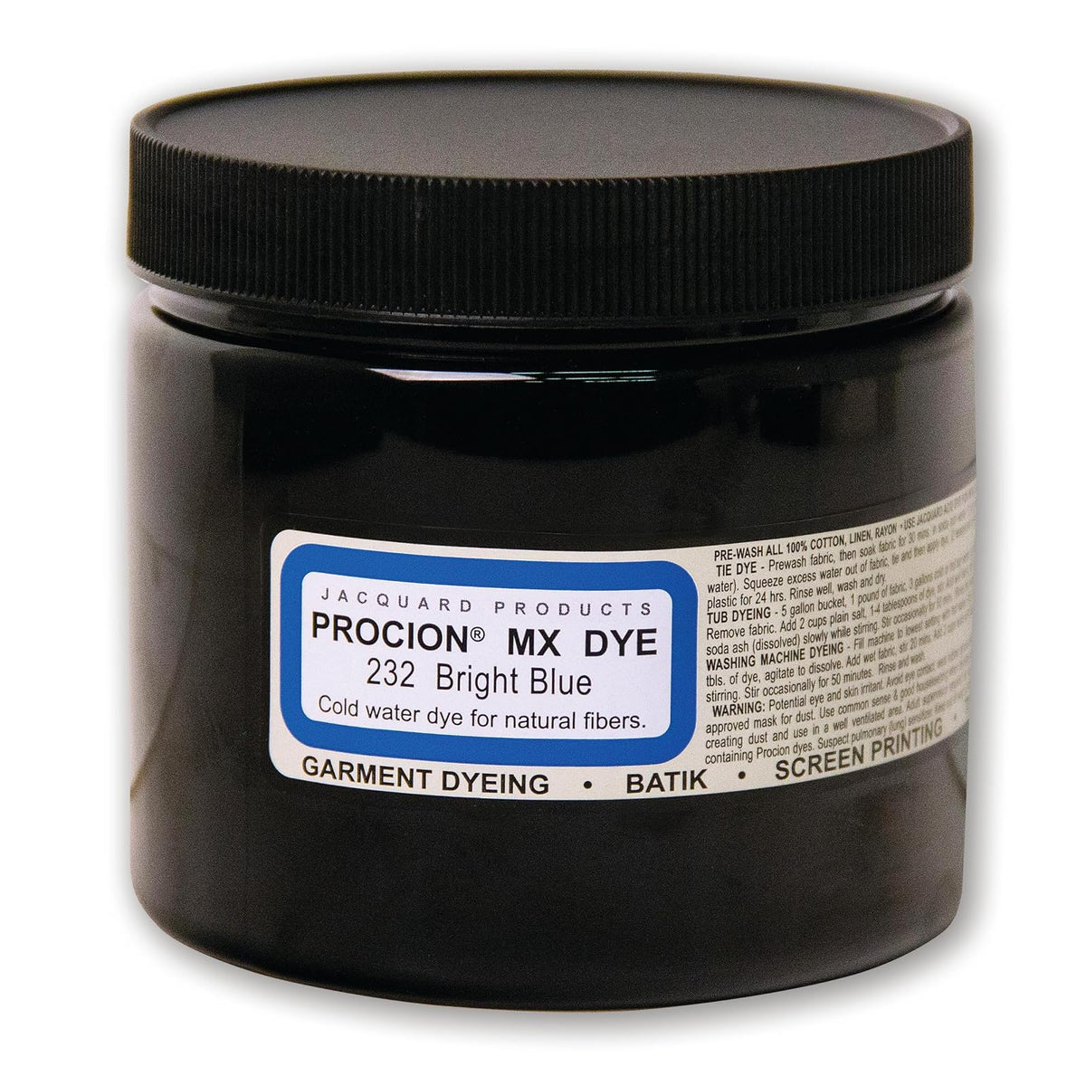 Jacquard Dye, 8oz, Bright Blue
