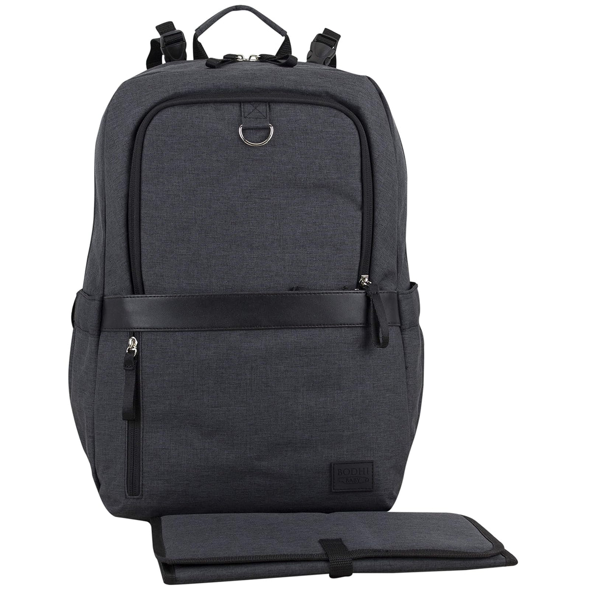 BODHI Backpack, 17" x 12" x 7", Black