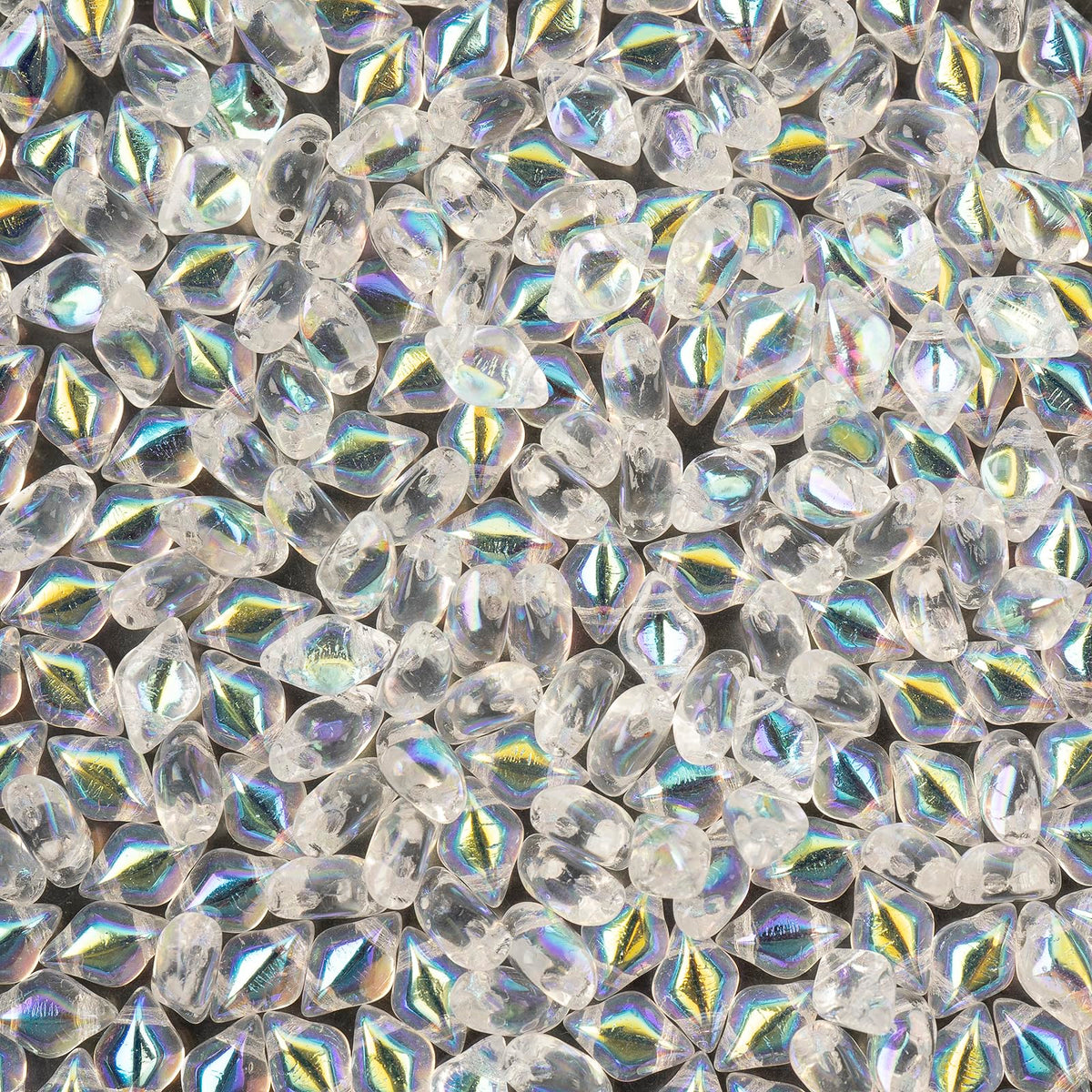 John Bead Craft Bead, Small, Crystal AB
