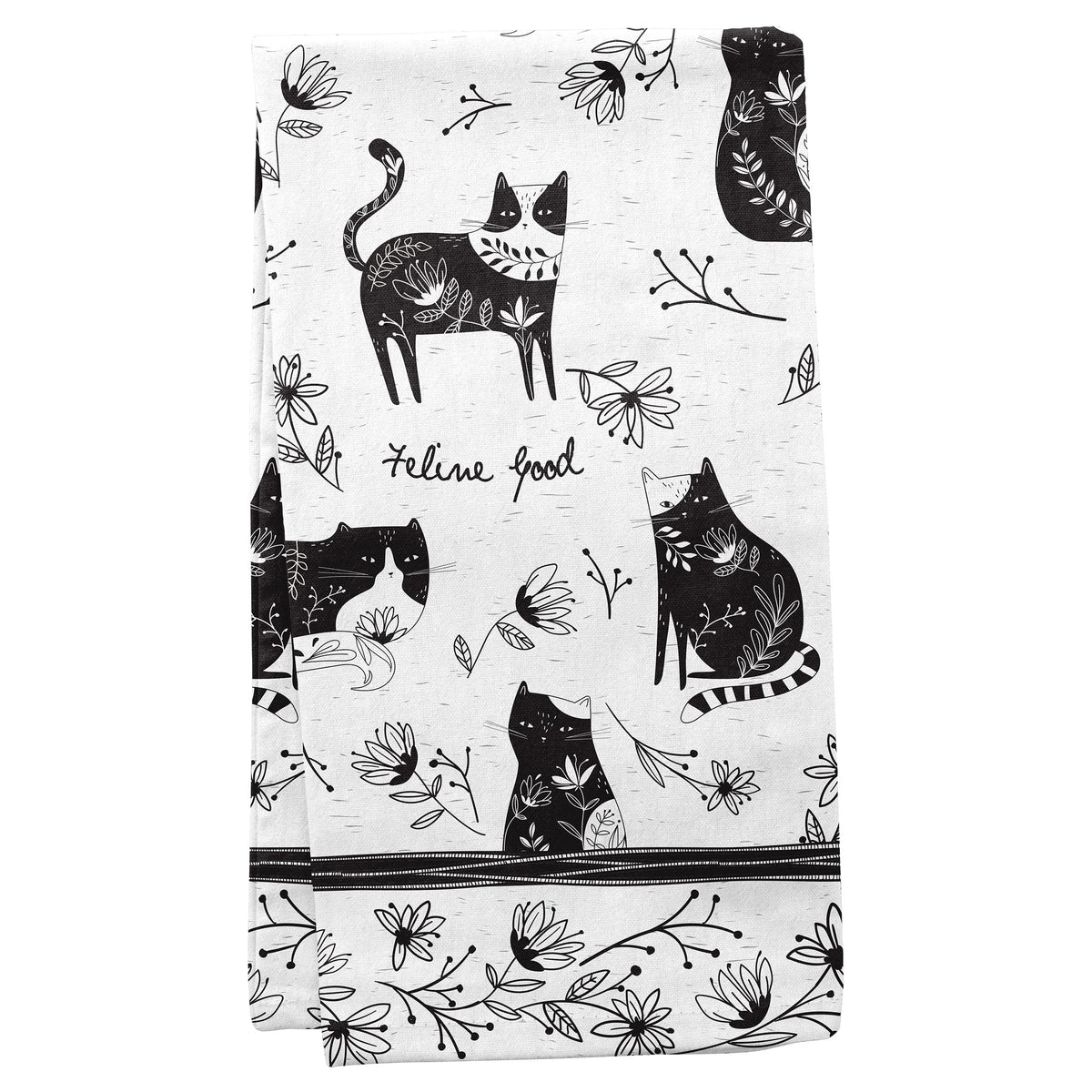 Karma Towel, 18" x 22", Cat