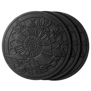 Home Furnishings By Larry Traverso Tile, 3 Count, Snails